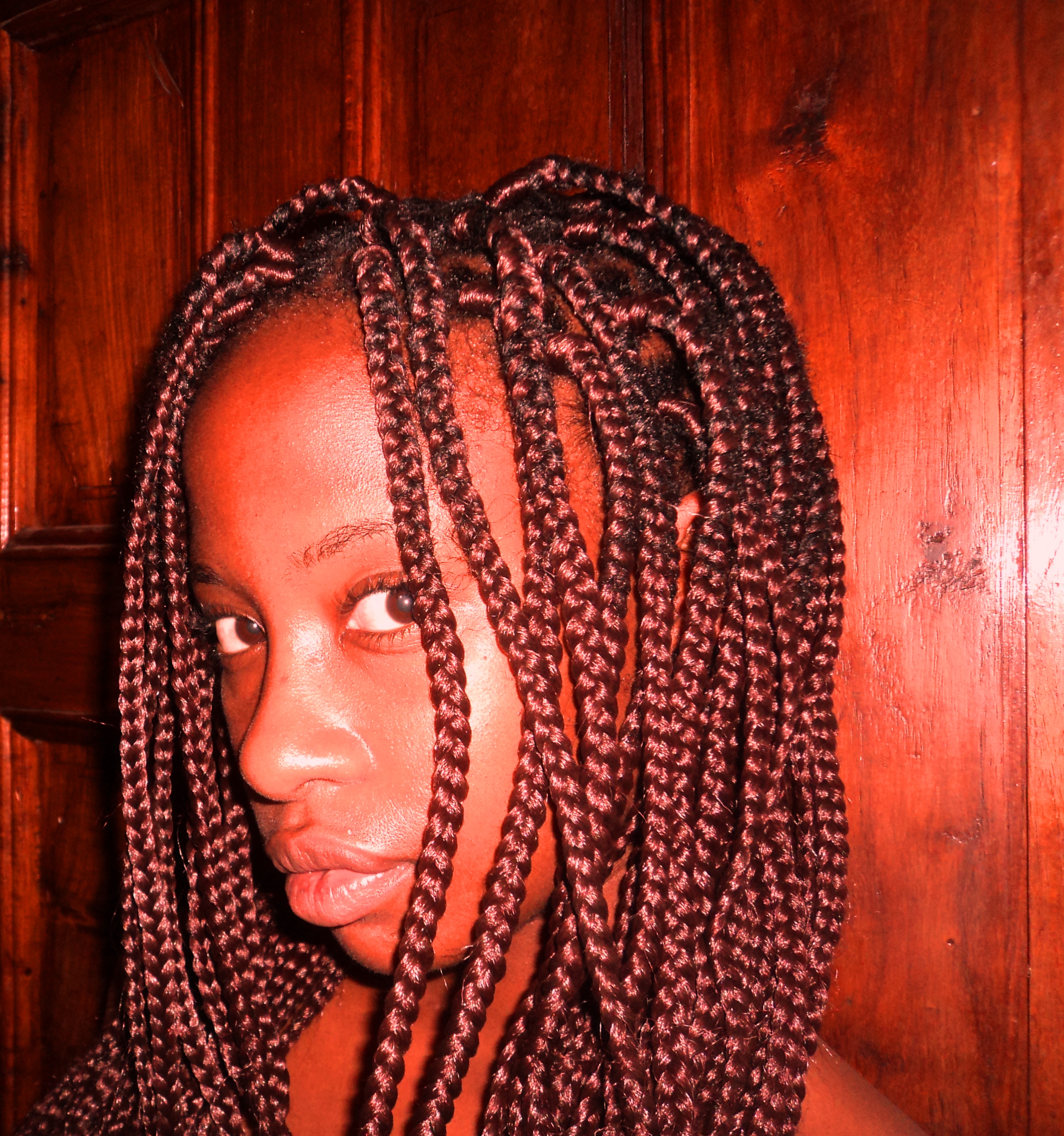 burgundy winecoloured box braids may 2013 – charcoal ink